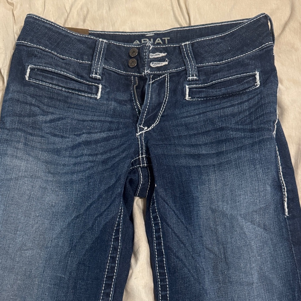Ariat Women's Dark Blue Boot Cut Jeans